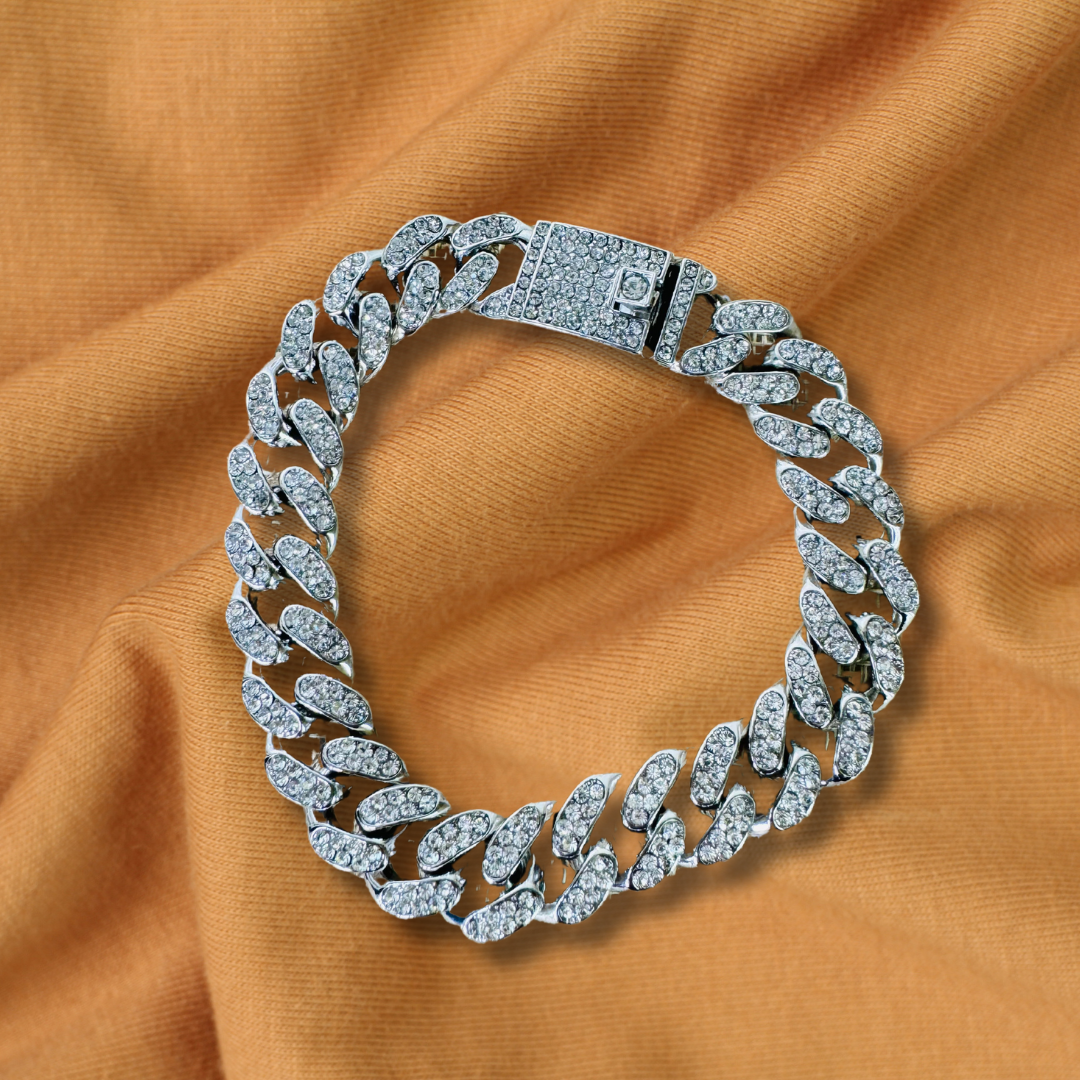 Luxurious Rhinestone Chain Bracelet