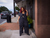 Noir Edge Distressed Jumpsuit(Exclusive Order)