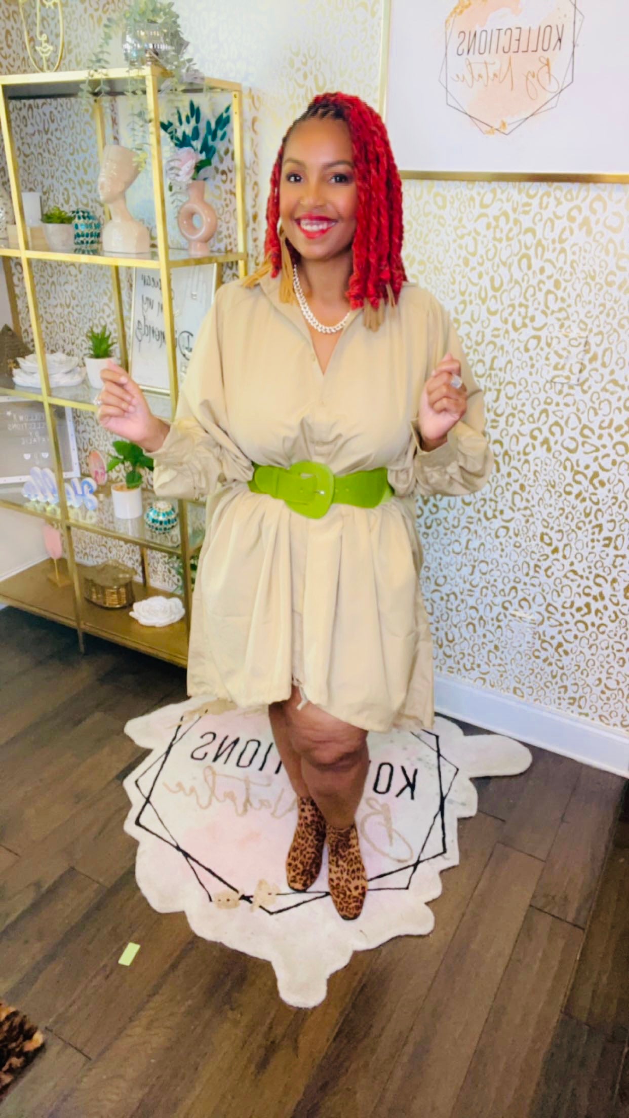 Effortless Elegance High-Low Shirt Dress