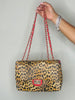 Wild Glamour Chain-Strap Leopard Purse