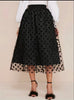 Whimsical Polka Dot Tulle Skirt