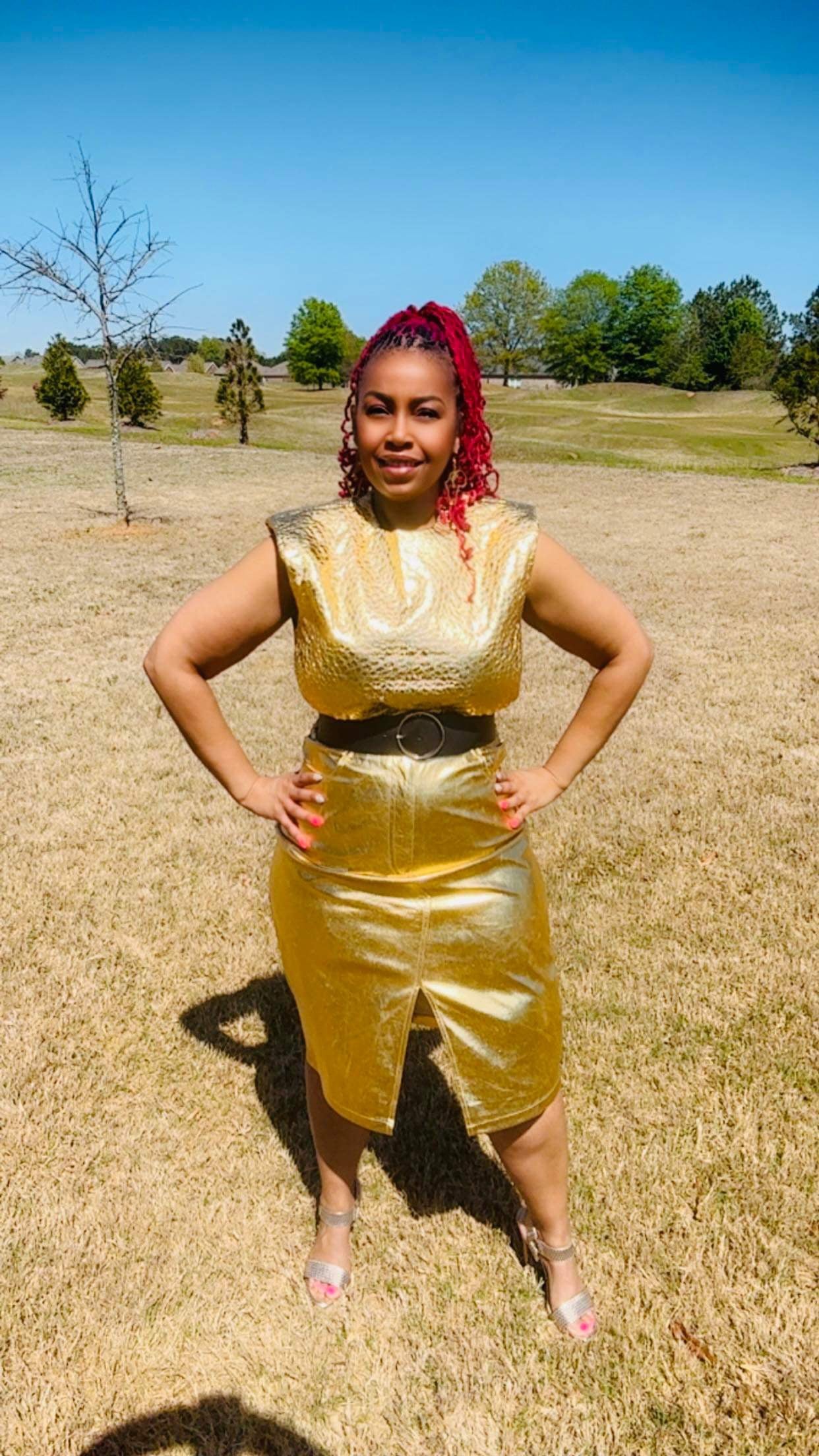 Golden Glow Skirt