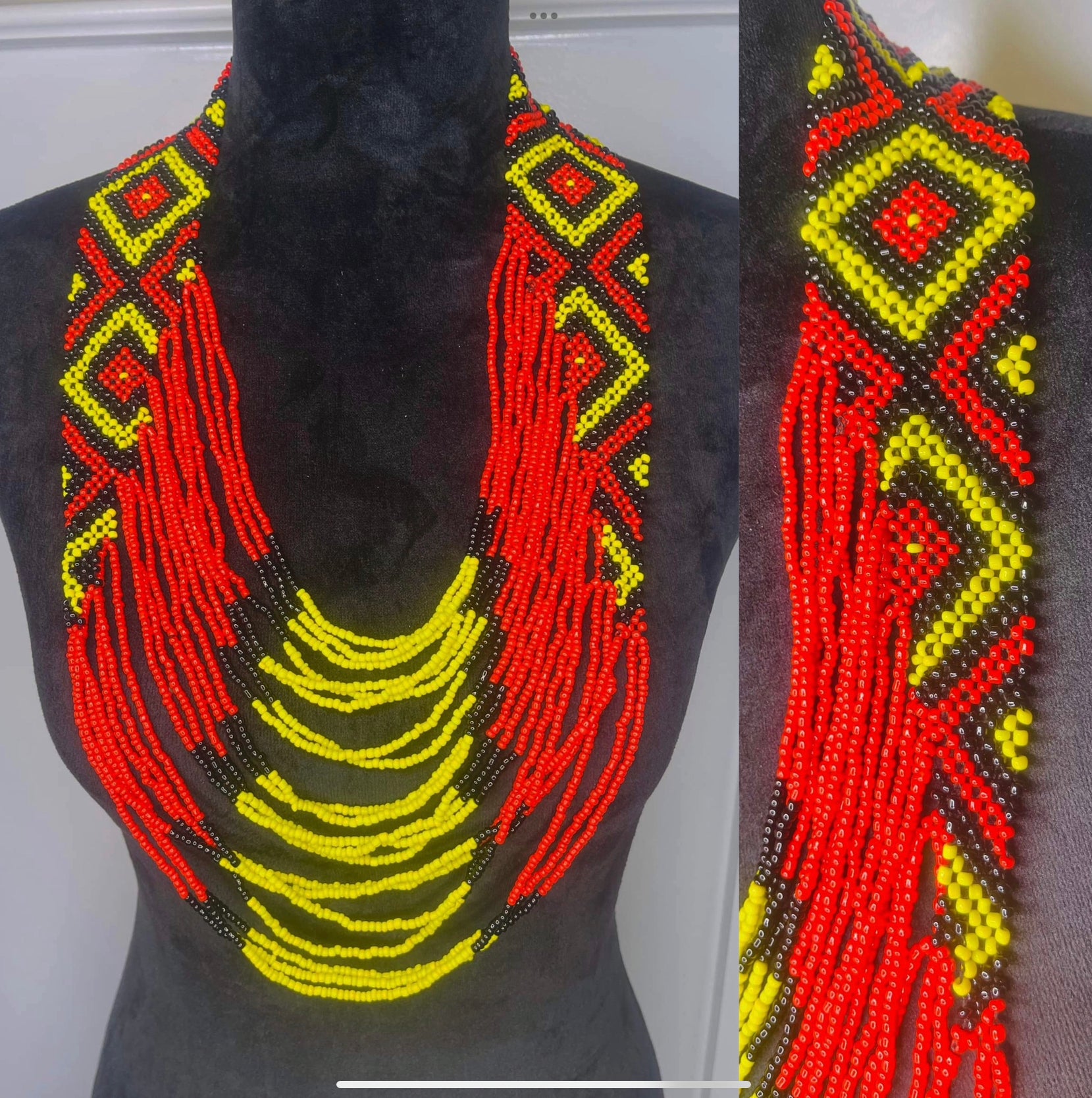 Philippine Crafted Yakan Artistry Necklace