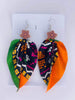 Artisanal Philippine Yakan Fabric Earrings