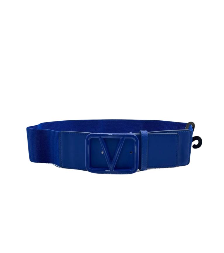 Sleek "V" Shaped Elastic Waist Belt
