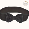 Midnight Bow Belt