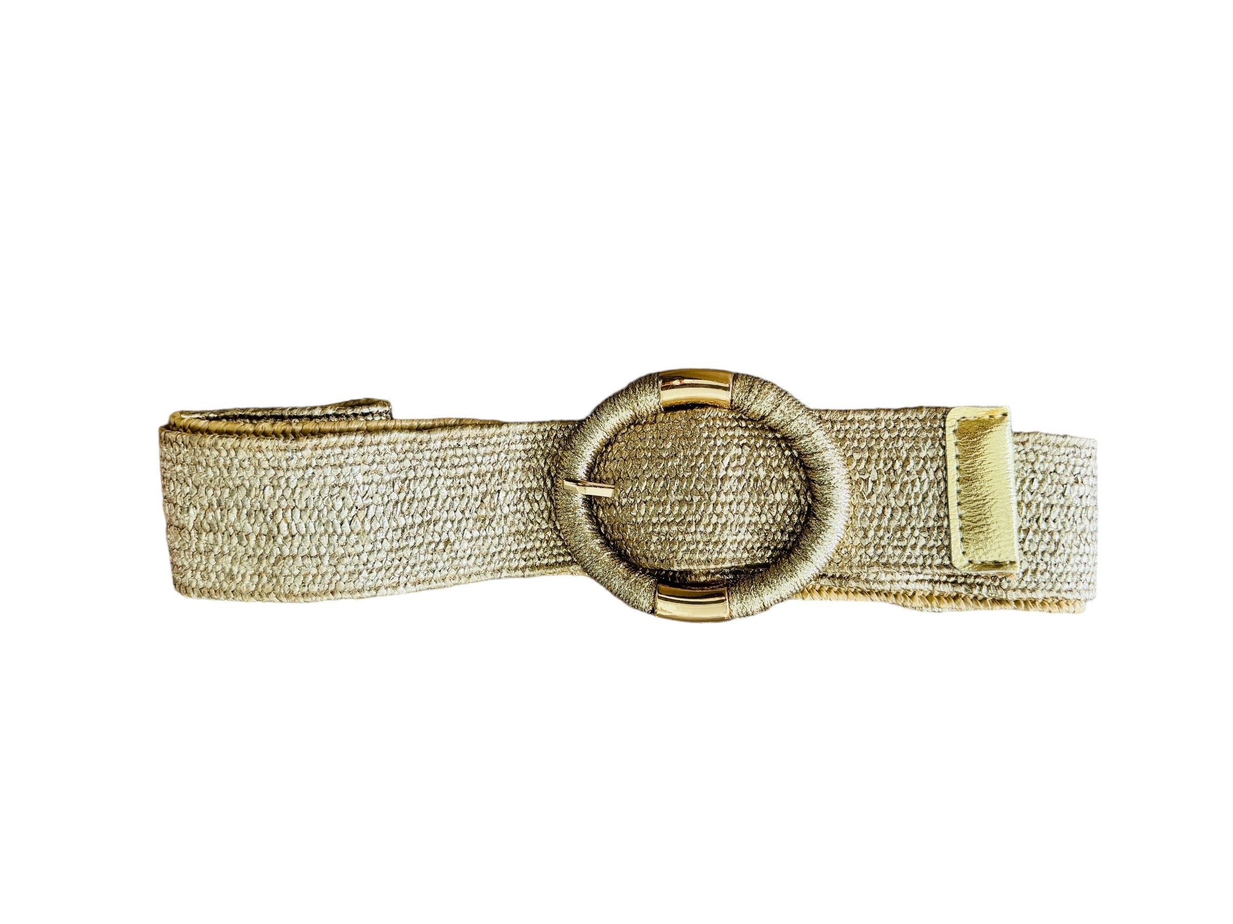 Golden Glam: Ladies' Gold Belt (Regular)