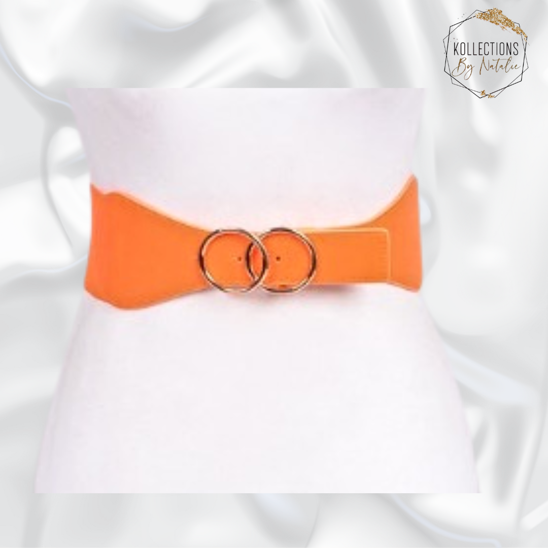 Orange Modern Minimalist Belt