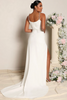 Load image into Gallery viewer, Ivory Elegance Golden Rope Strap Gown